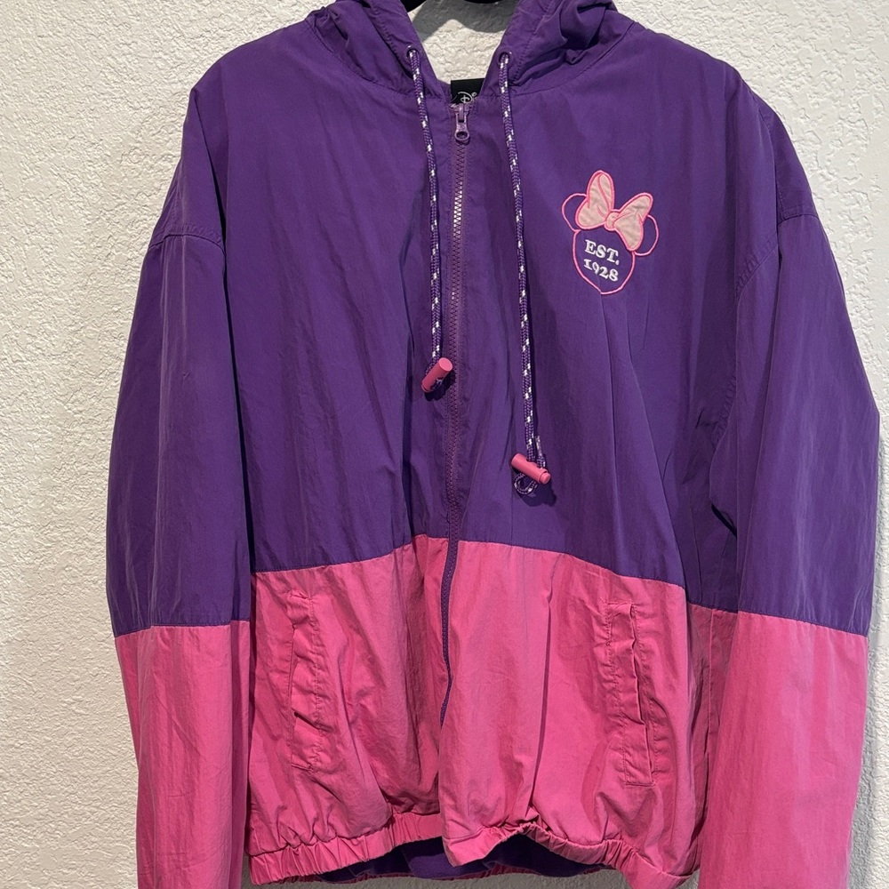 Disney Purple and Pink Minnie Women's Jacket